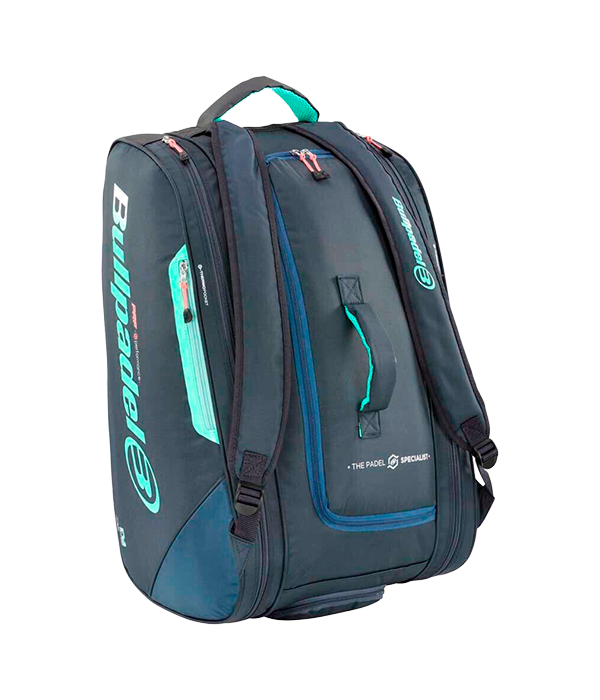 Paletero Bullpadel Performance Azul Marino/Turquesa 2024