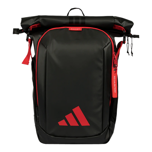 Mochila Adidas Multigame Black/Red Ale Galán 2026