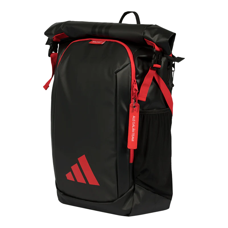 Mochila Adidas Multigame Black/Red Ale Galán 2026