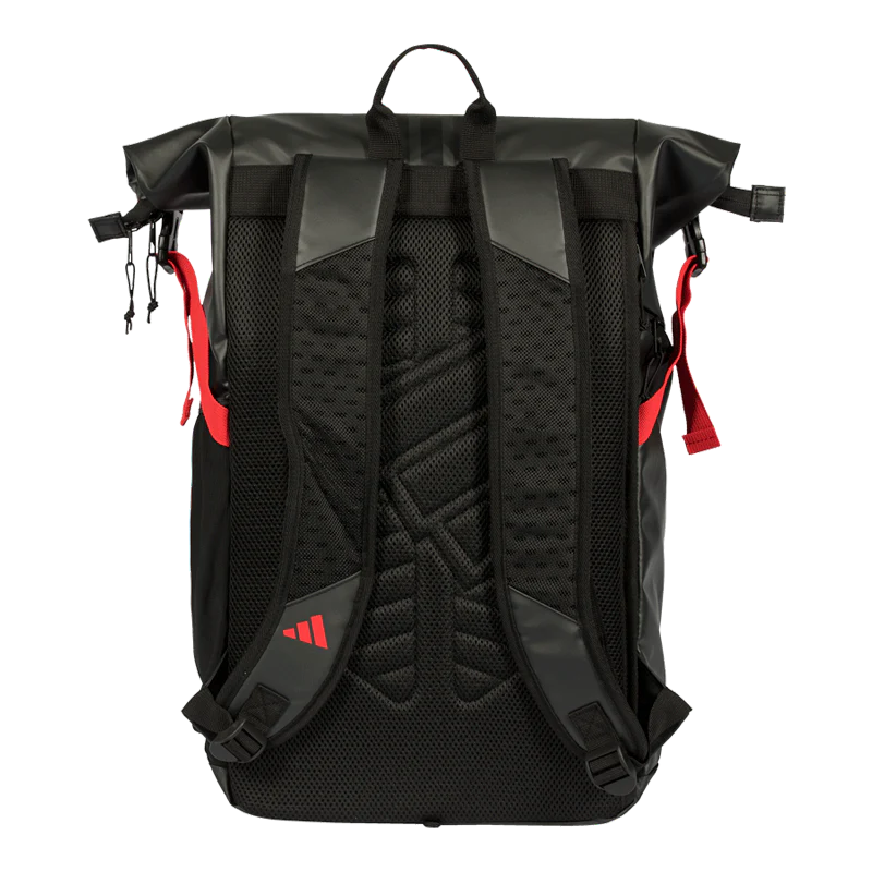 Mochila Adidas Multigame Black/Red Ale Galán 2026