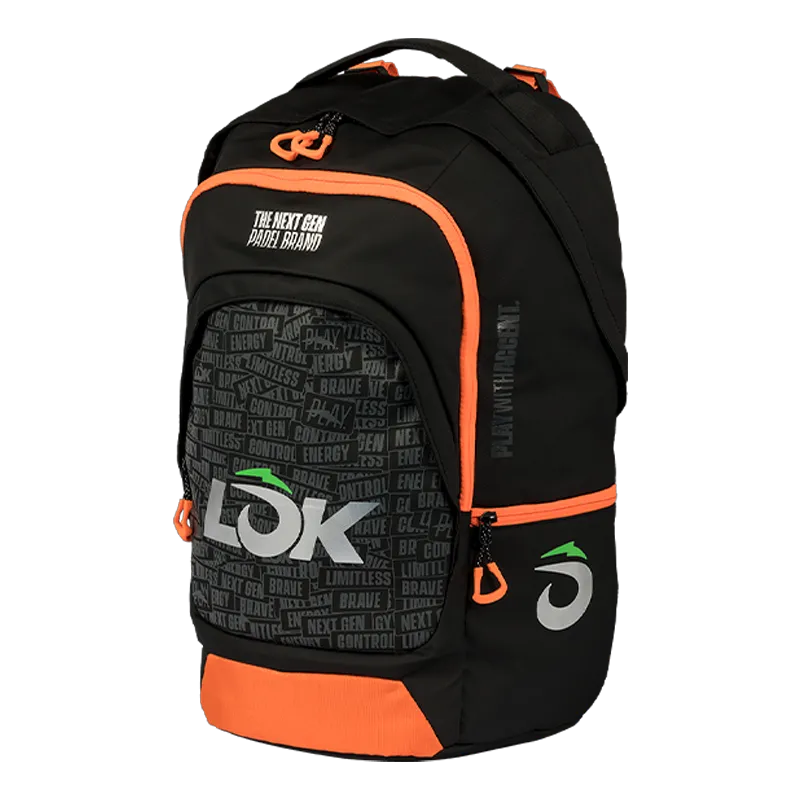 Mochila LOK Maxx Gen 2 Black/Orange 2026