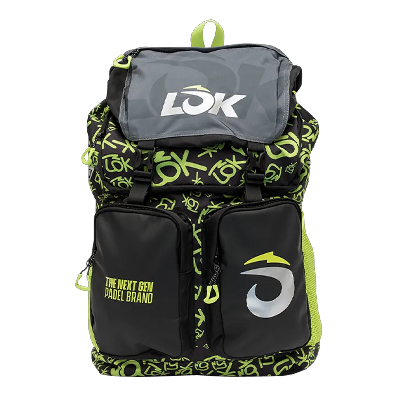 Mochila Lok Aventure Gen 2 Black/Green 2026