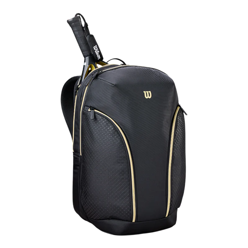 Mochila Wilson Defy V1 Black/Gold 2026