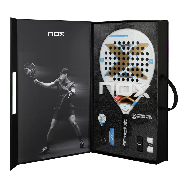 Pala Nox AT10 Luxury Genius 18K Alum Agustin Tapia Edicion Especial Buenos Aires 2025