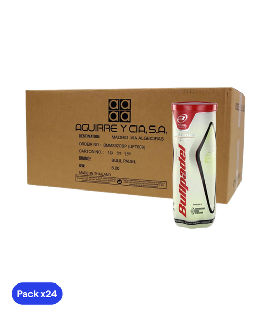 Cajón Pelotas Bullpadel Premium Pro (Pack x24)