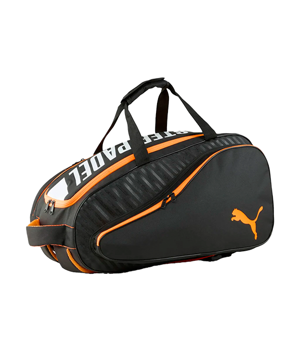 Bolsa Puma Nova Elite Negro Naranja 2025