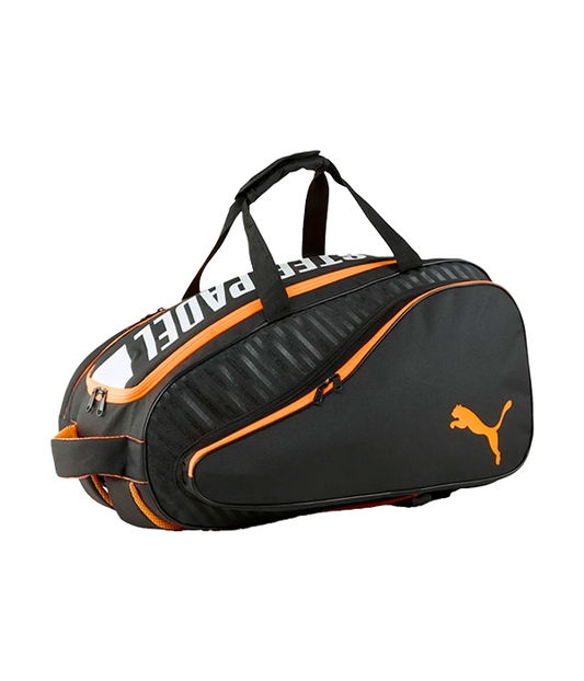 Bolsa Puma Nova Elite Negro Naranja 2025