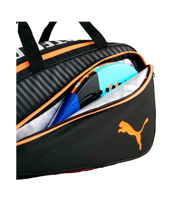 Bolsa Puma Nova Elite Negro Naranja 2025