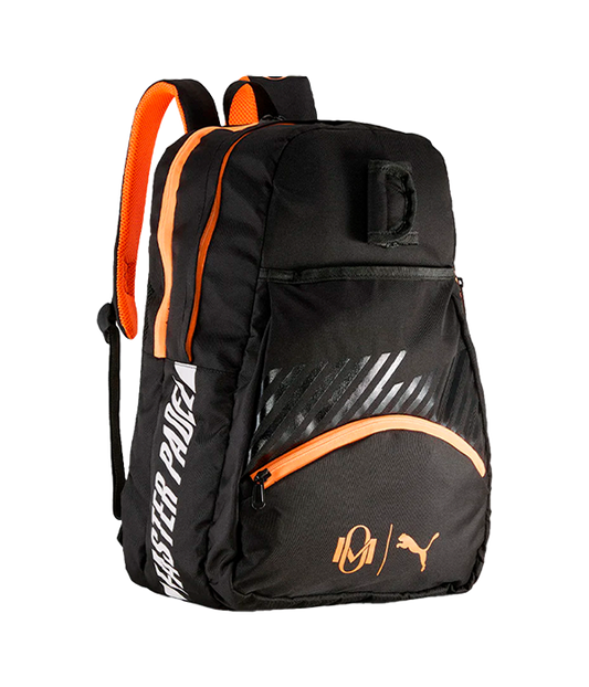 Mochila Puma Momo Negro Naranja 2025