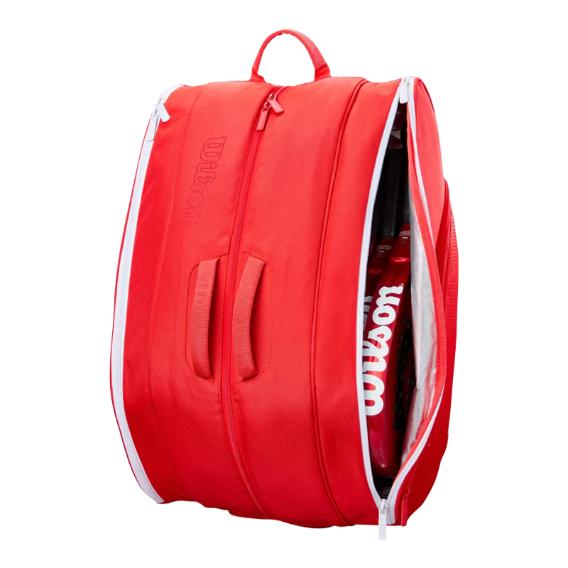 Paletero Wilson Tour Padel rojo 2025
