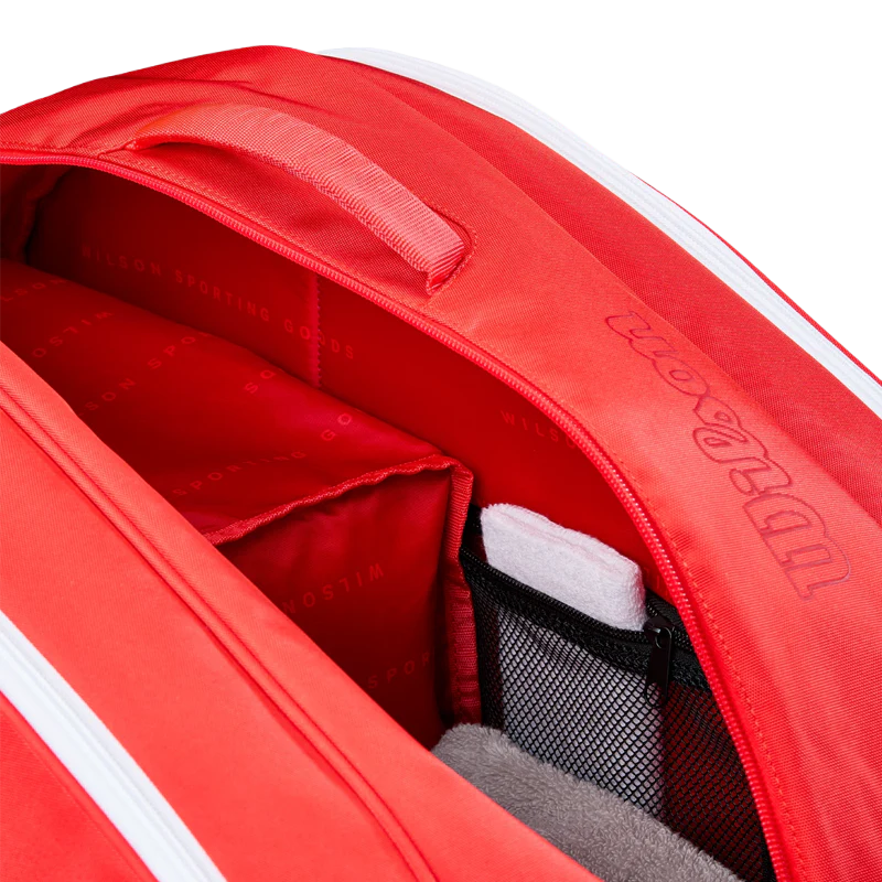 Paletero Wilson Tour Padel rojo 2025