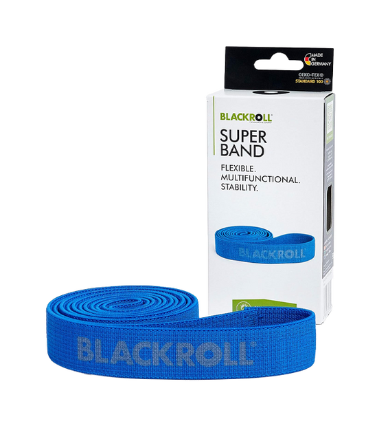Cinta larga de entrenamiento Blackroll Azul