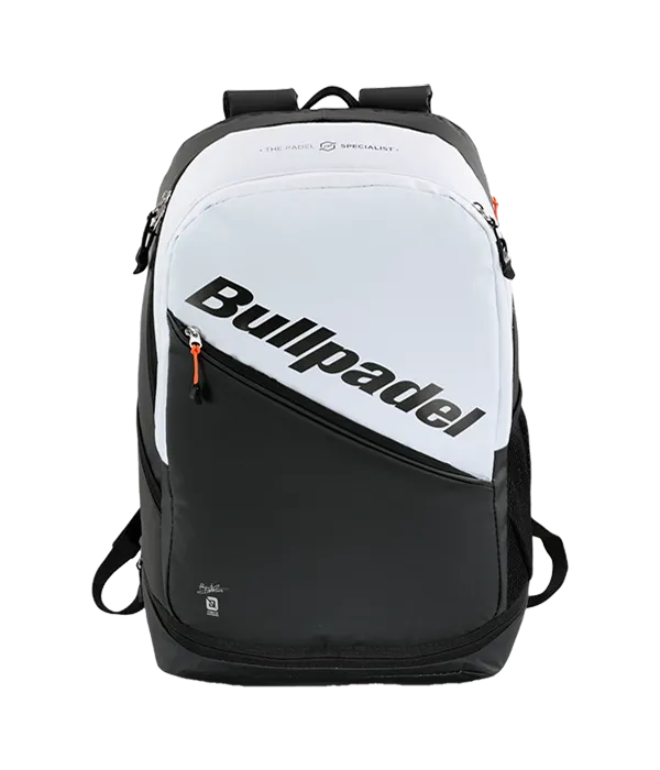 Mochila Bullpadel HACK Negro/blanca 2025 Paquito Navarro