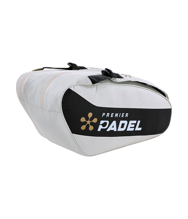 Paletero Bullpadel Tour Premier Blanco 2025