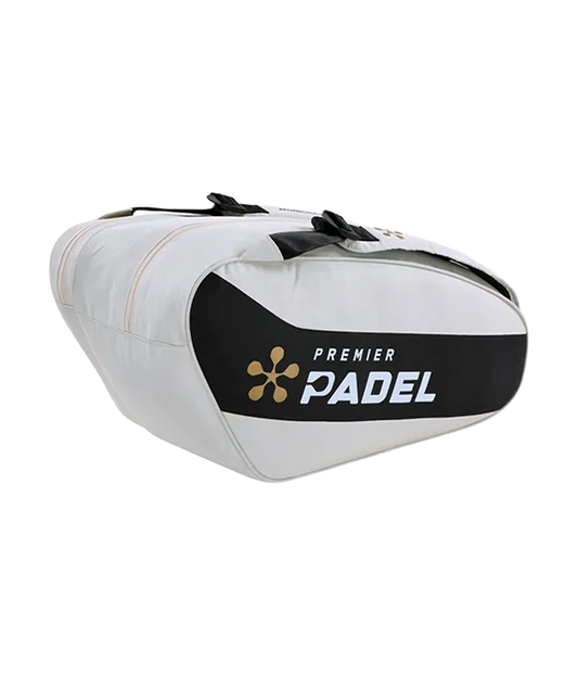 Paletero Bullpadel Tour Premier Blanco 2025