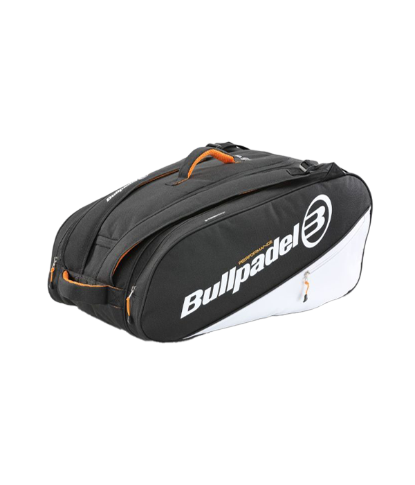Paletero Bullpadel Performance Negro/Blanco 2025