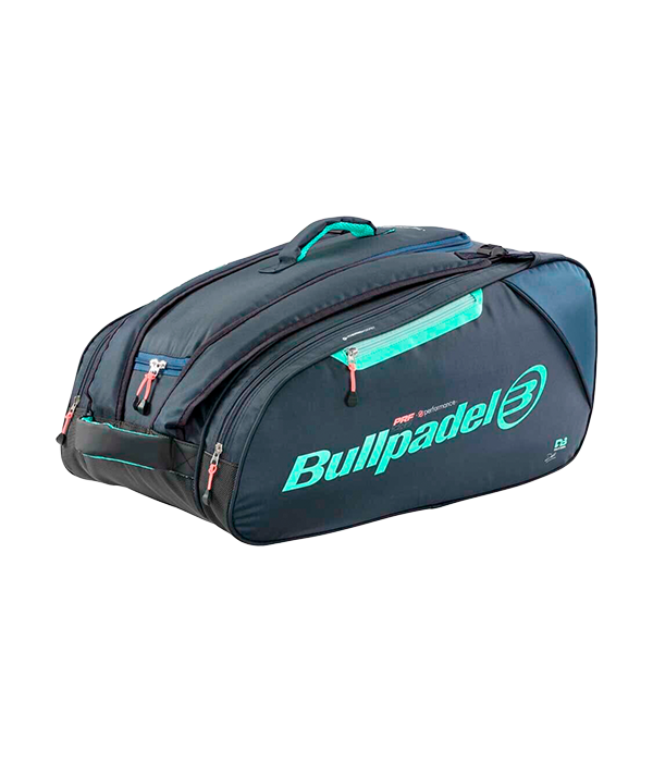 Paletero Bullpadel Performance Azul Marino/Turquesa 2024