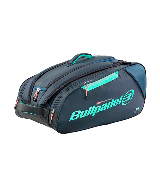 Paletero Bullpadel Performance Azul Marino/Turquesa 2024