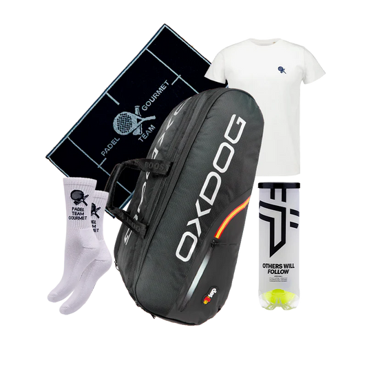 Pack Padel Team Gourmet + Paletero Oxdog FEP hyper pro thermo padel bag