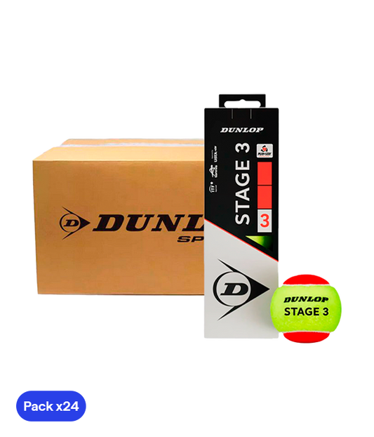 Cajón Dunlop Stage 3 Rojo/Amarillo 2025