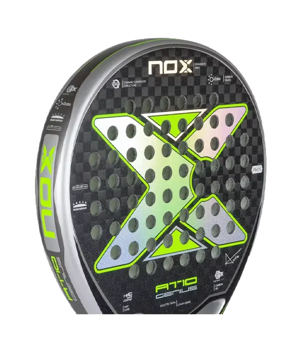 Pack dúo Pala Nox AT10 Genius 12K Limited Edition Agustín Tapia