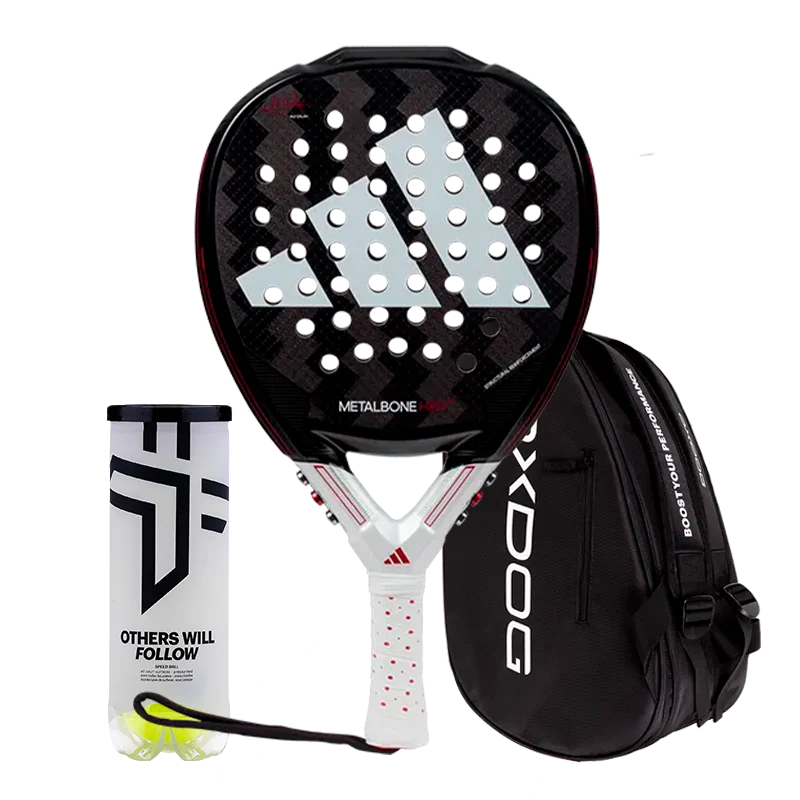 Pack Pala Adidas Metalbone 3.3 HRD+ Ale Galán + Paletero Oxdog Ultra Tour Negro + Pelotas Oxdog BOOST+