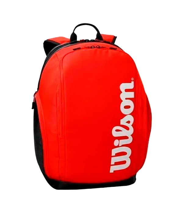 Mochila Wilson Tour Padel Negro/Rojo