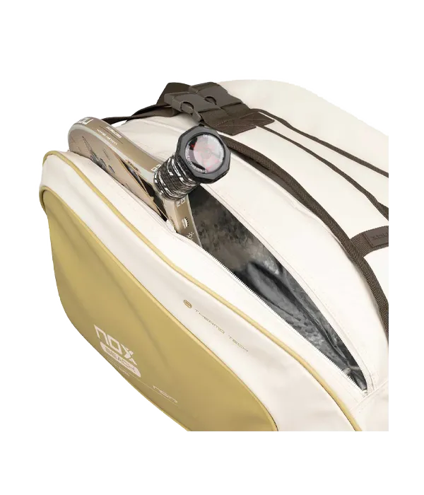 Paletero Nox Beach Team NG17 Crema/Verde Pistacho