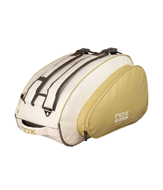 Paletero Nox Beach Team NG17 Crema/Verde Pistacho