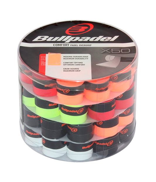 Tambor Overgrips Bullpadel GB-1604 Multicolor (x50)