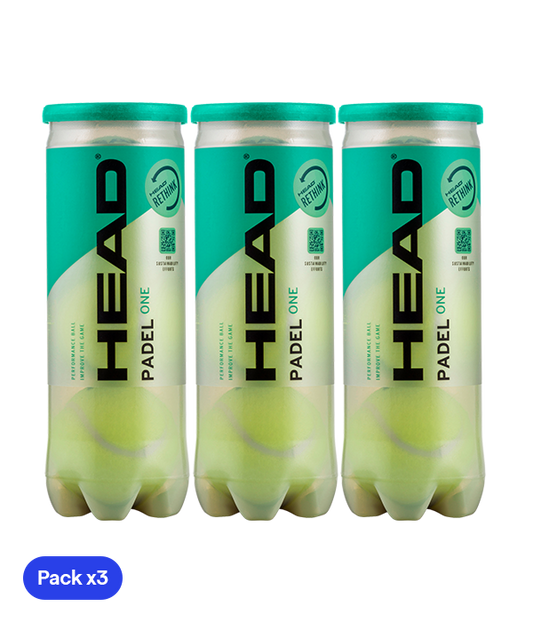 Pelotas HEAD One (Pack x3)