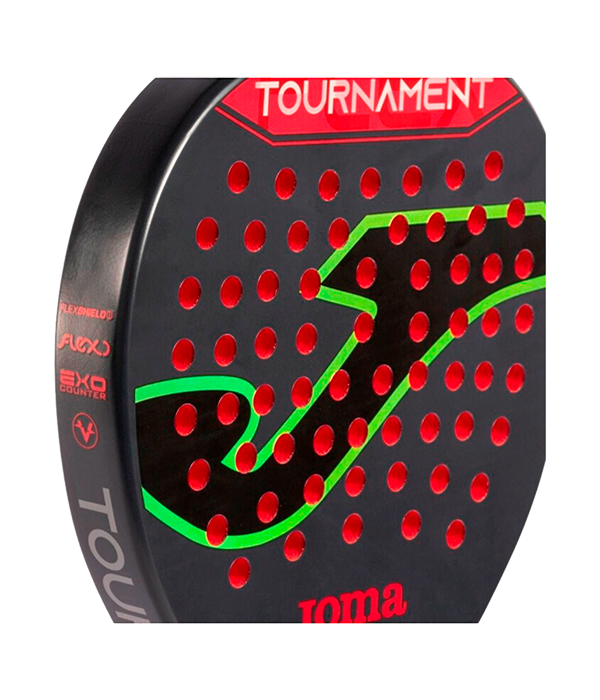 Pala Joma Tournament Flex Negro Rojo