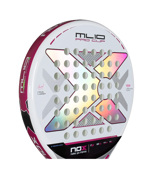 Pala NOX ML10 Pro Cup Silver 2025 Miguel Lamperti