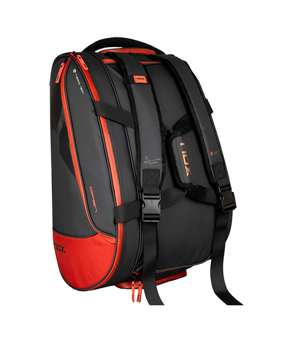 Paletero NOX Luxury Open Series Negro/Rojo 2024