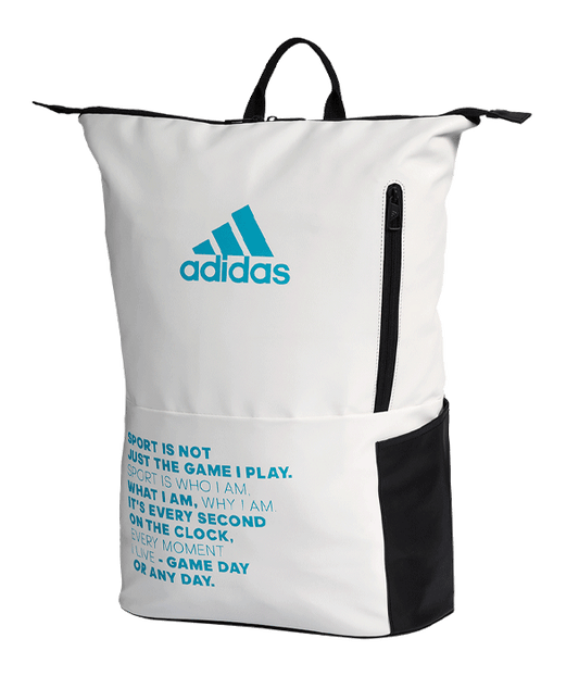 Mochila Adidas Multigame Blanco/Azul