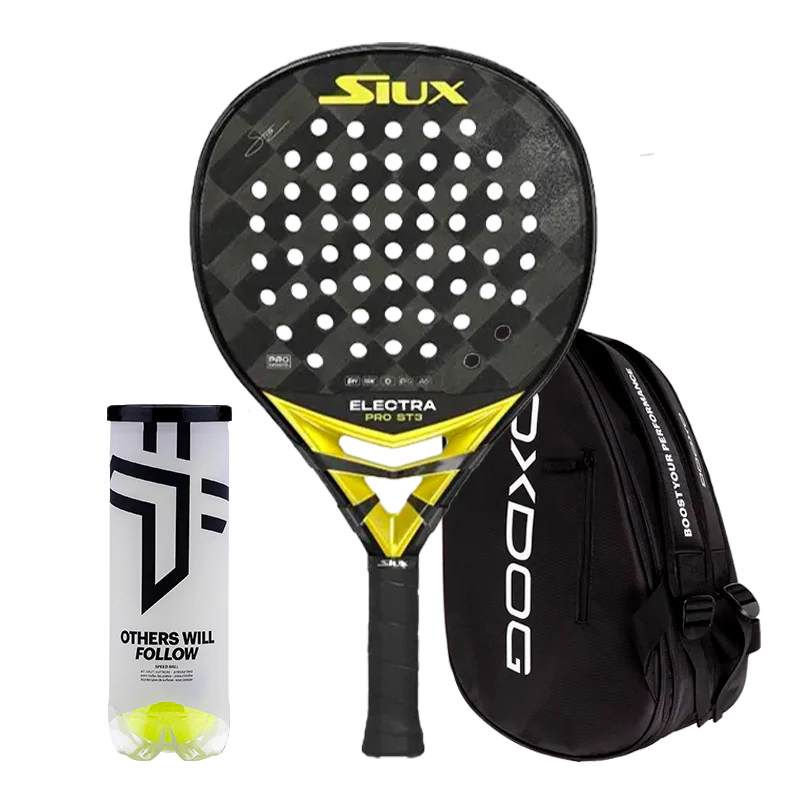 Pack Pala Siux Electra ST3 Stupa + Paletero Oxdog Ultra Tour + Pelotas Oxdog BOOST+