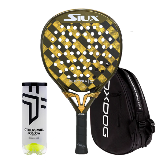 Pack Pala Siux Electra Pro ST4 Franco Stupaczuk 2025 + Paletero Oxdog Ultra Tour+ Pelotas Oxdog BOOST+