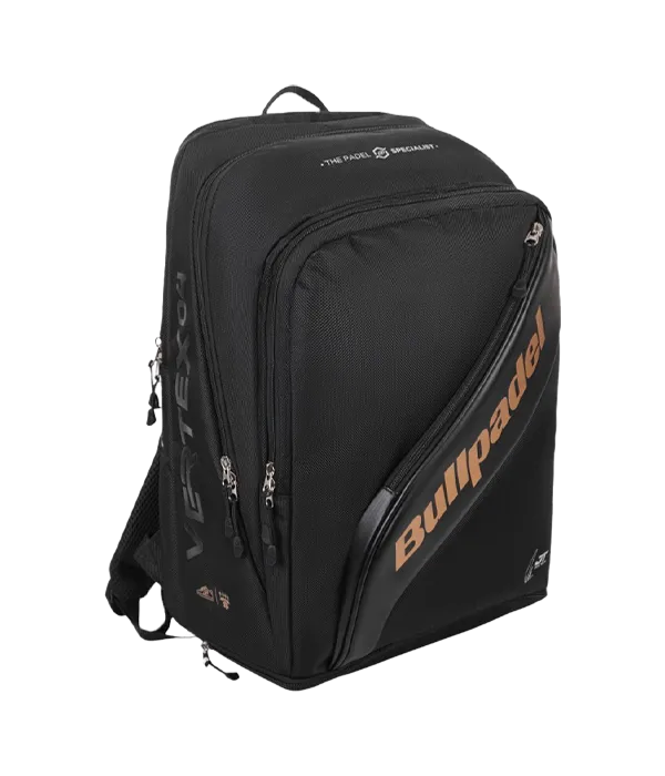 Mochila Bullpadel BPM25007 Vertex Negro 2025 Juan Tello