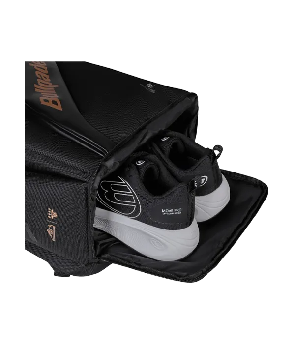 Mochila Bullpadel BPM25007 Vertex Negro 2025 Juan Tello