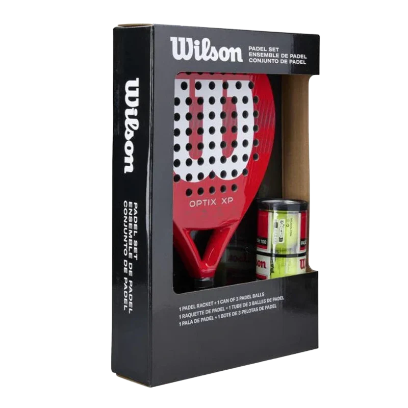 Pala Wilson Optix Padel Kit
