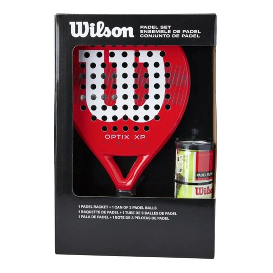 Pala Wilson Optix Padel Kit
